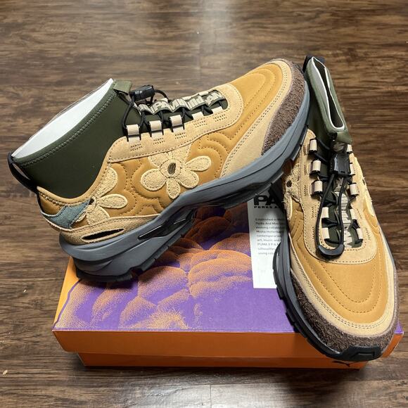 PUMA Other - Size 10- PUMA Men’s Nano Pam Perks & Mini Mid BIO/VERSE Brown Hiking 387037